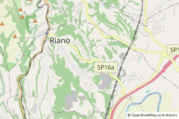 Mapa Riano