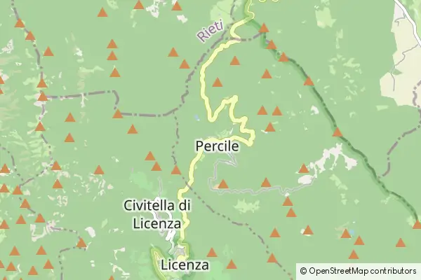 Mapa Percile