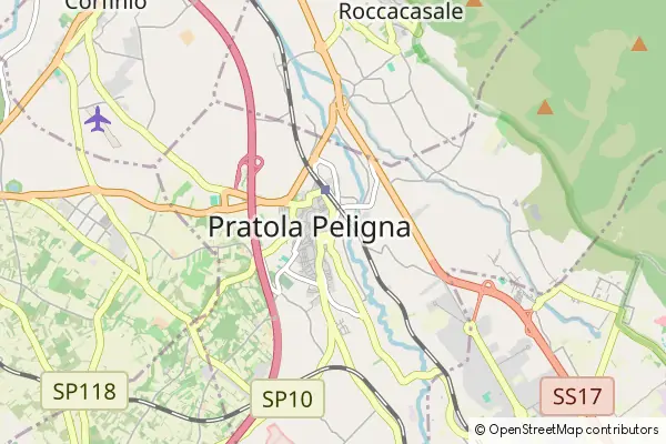 Mapa Pratola Peligna