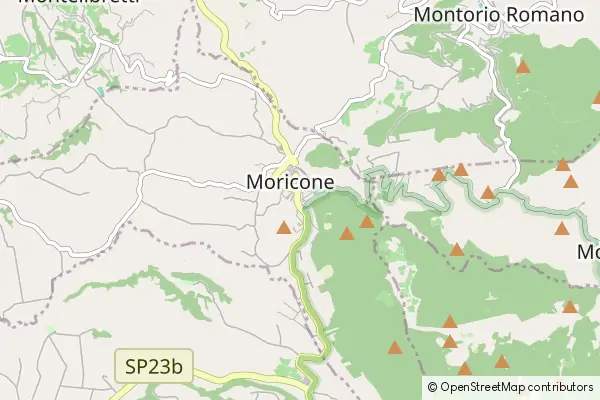 Mapa Moricone