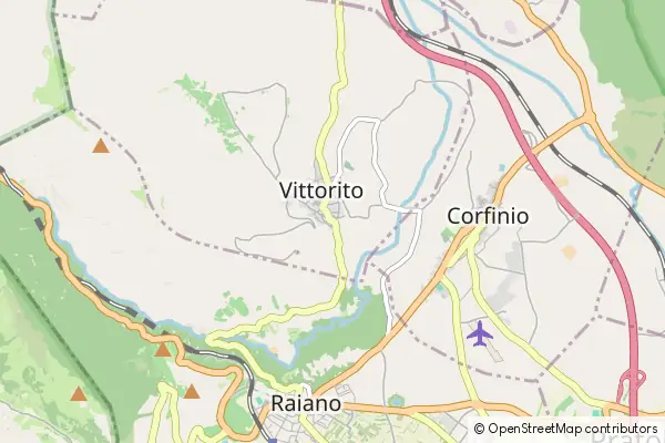 Mapa Vittorito