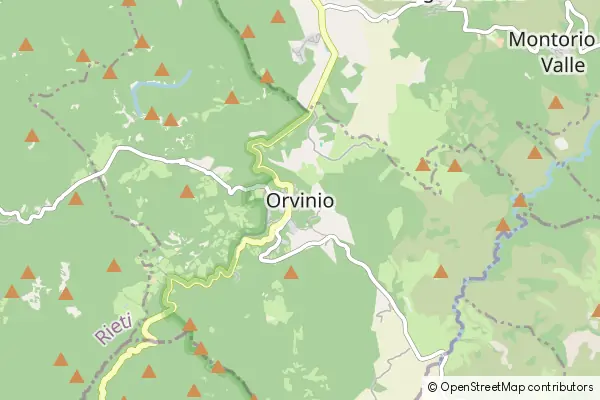 Mapa Orvinio