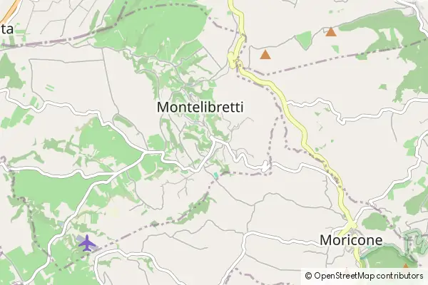 Mapa Montelibretti