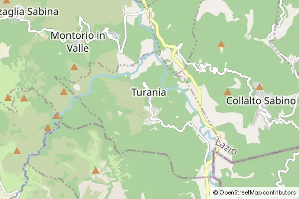 Mapa Turania