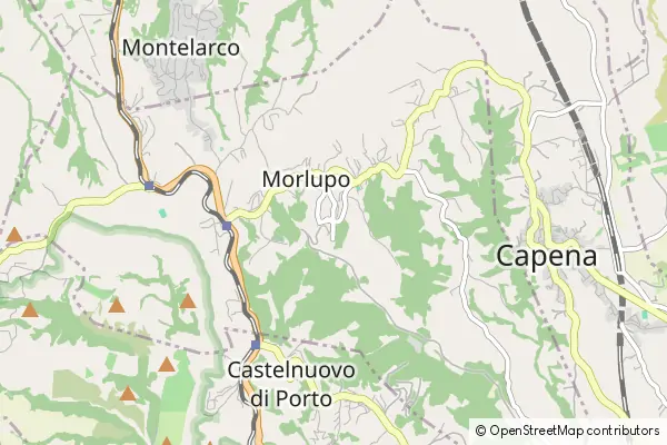 Mapa Morlupo