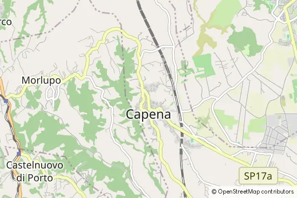 Mapa Capena