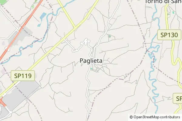 Mapa Paglieta