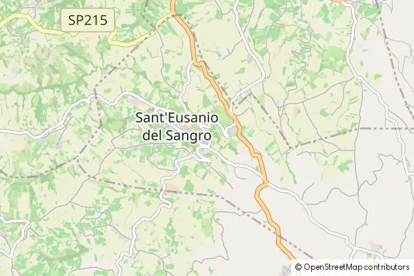 Mapa Sant'Eusanio del Sangro