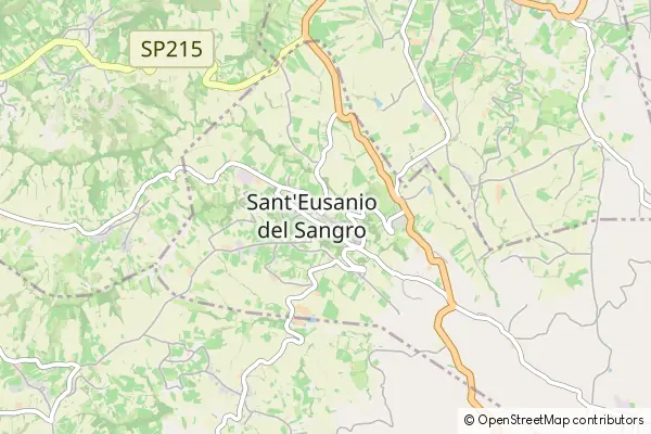 Mapa Sant'Eusanio del Sangro