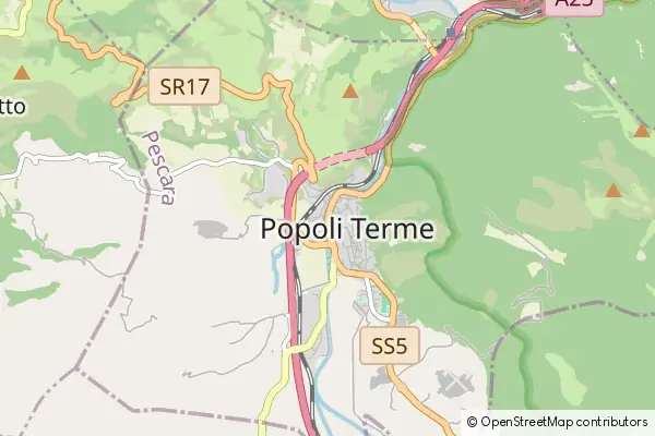 Mapa Popoli