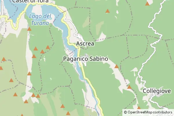 Mapa Paganico