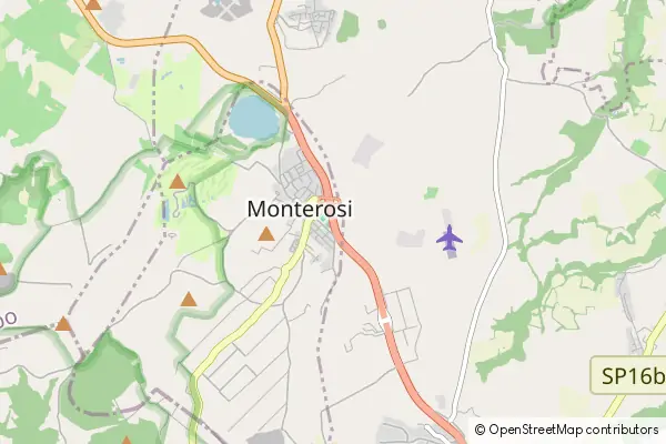 Mapa Monterosi