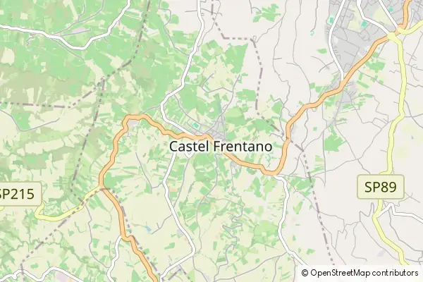 Mapa Castel Frentano