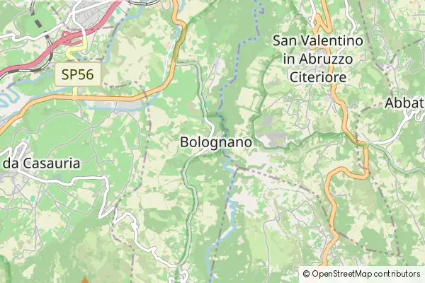 Mapa Bolognano