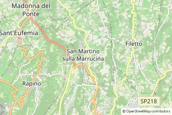 Mapa San Martino sulla Marrucina