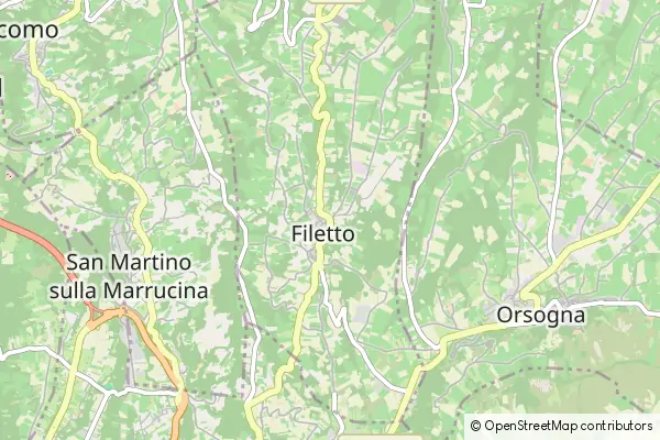 Mapa Filetto