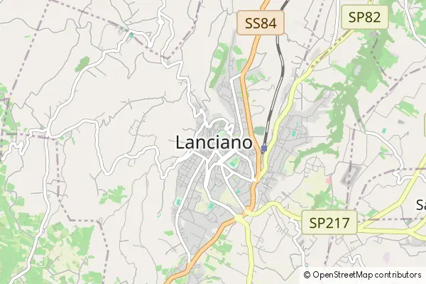 Mapa Lanciano