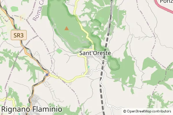 Mapa Sant'Oreste