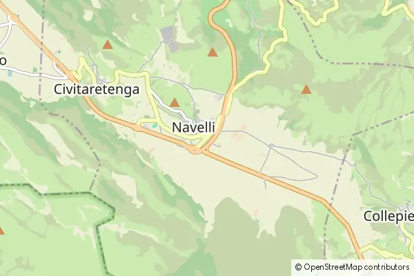 Mapa Navelli