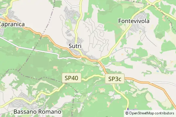 Mapa Sutri