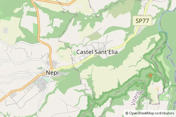 Mapa Castel Sant'Elia