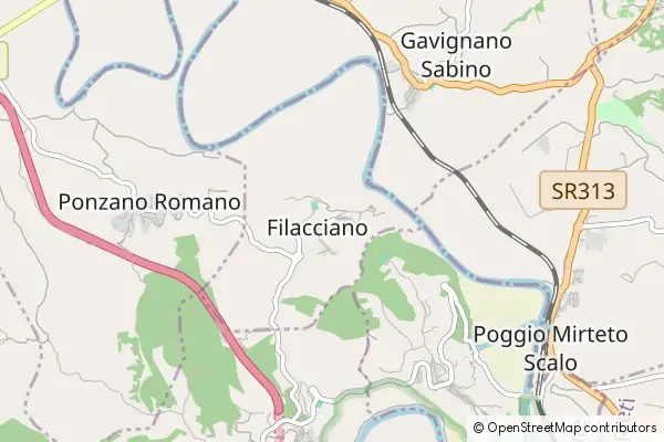 Mapa Filacciano