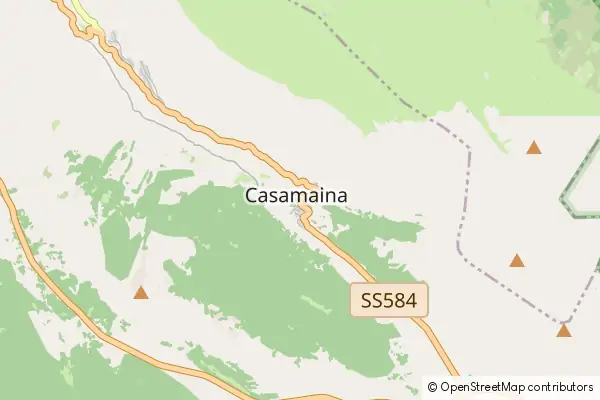 Mapa Casamaina