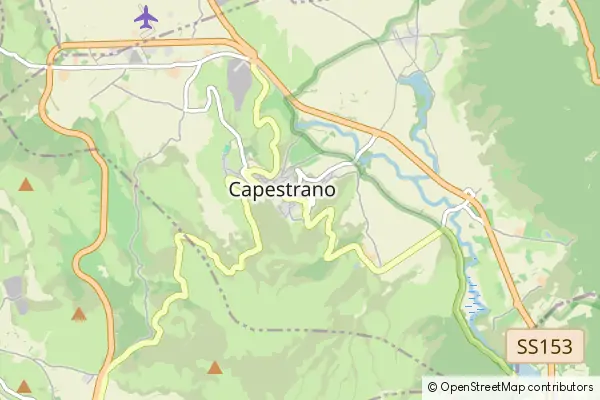 Mapa Capestrano