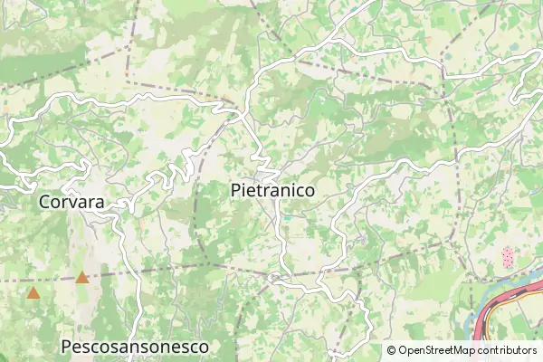 Mapa Pietranico