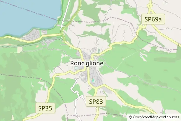 Mapa Ronciglione