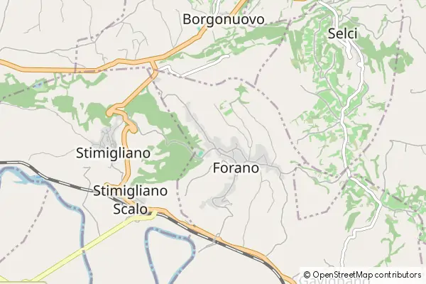 Mapa Forano