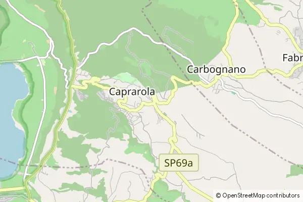 Mapa Caprarola