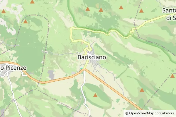 Mapa Barisciano