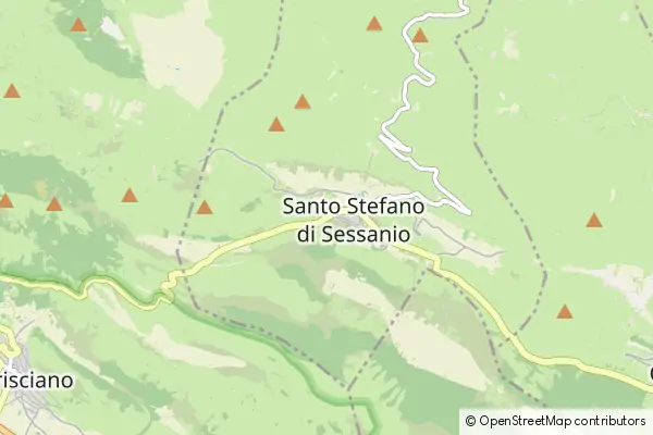 Mapa Santo Stefano di Sessanio