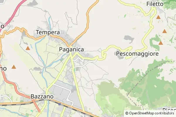 Mapa Paganica