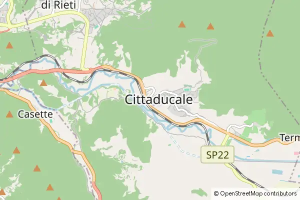 Mapa Cittaducale