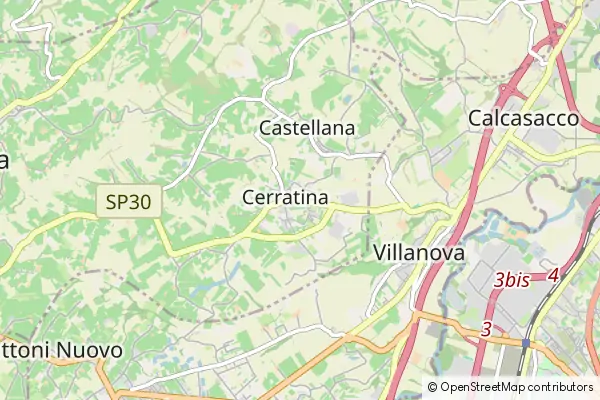 Mapa Cerratina