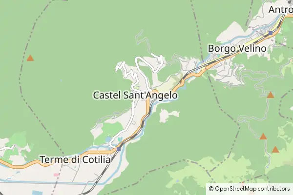 Mapa Castel Sant'Angelo