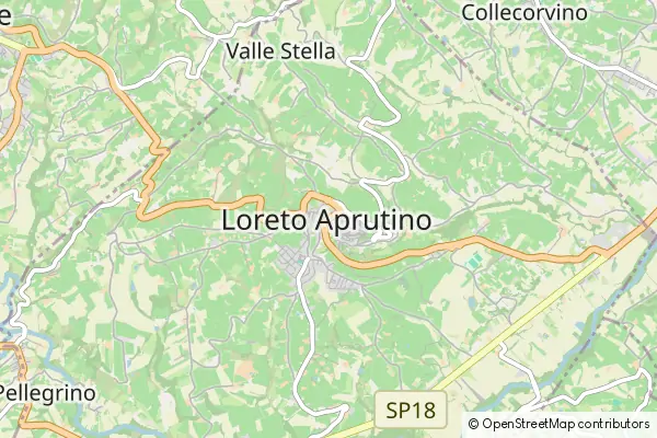 Mapa Loreto Aprutino