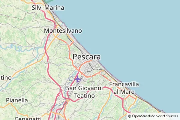 Mapa Pescara