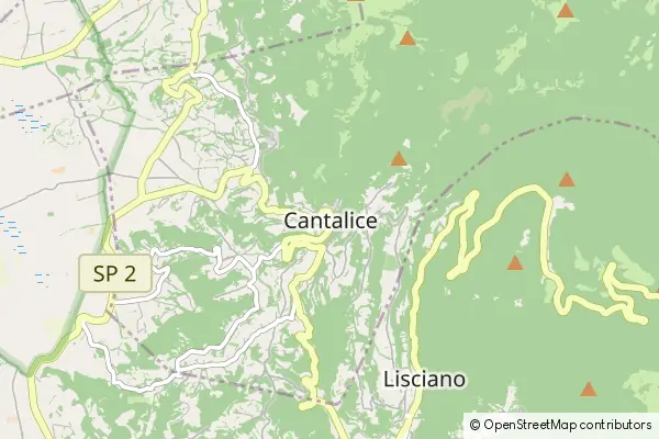 Mapa Cantalice