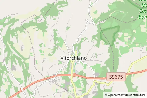 Mapa Vitorchiano