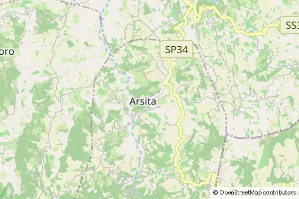 Mapa Arsita