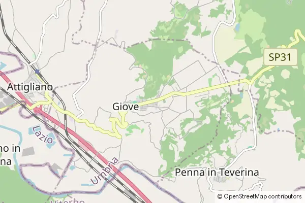 Mapa Giove