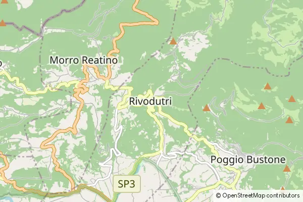 Mapa Rivodutri