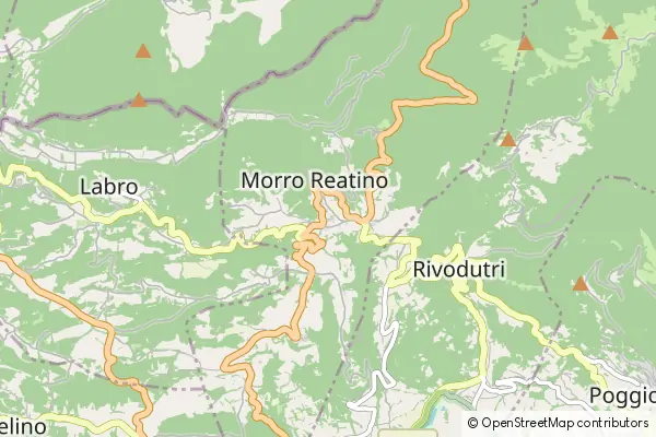 Mapa Morro Reatino