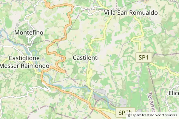 Mapa Castilenti