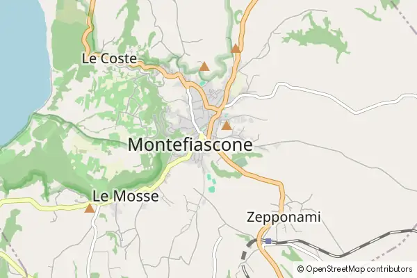 Mapa Montefiascone