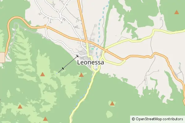 Mapa Leonessa