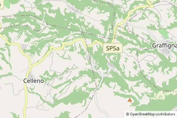 Mapa Roccalvecce